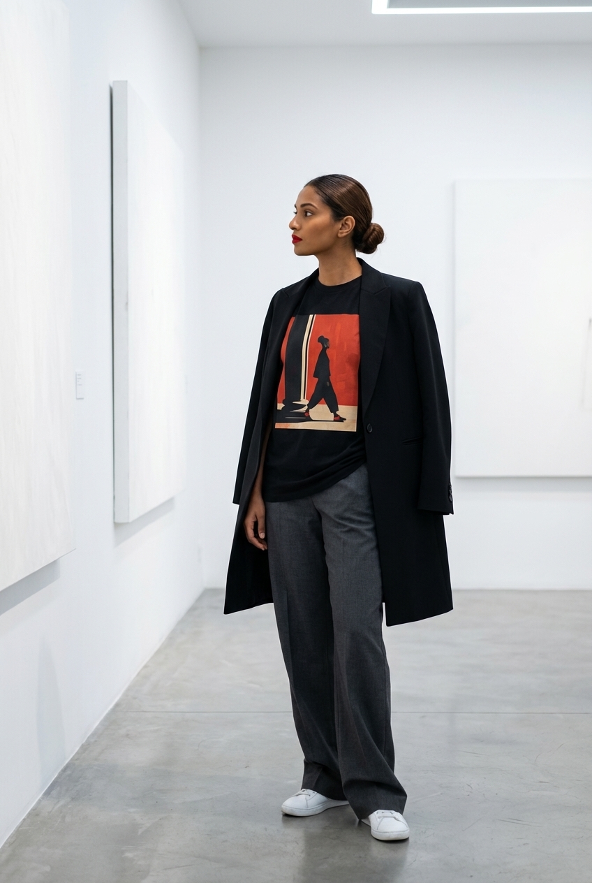 Walk of Art Graphic Tee — 1